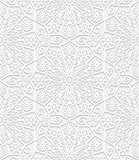 Seamless pattern with traditional ornament. Vector illustration.