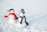 Two Snowmen - A lovely couple