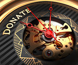 Donate on Black-Golden Watch Face.