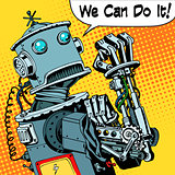 robot we can do it protest future power machine