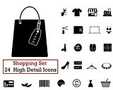  24 Shopping icons 