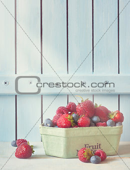 Fresh berries.