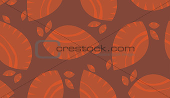 Red Abstract Seashells Background