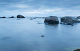 Calm Ocean with Rocks