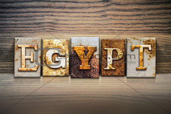Egypt Concept Letterpress Theme