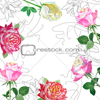 Background with red roses1-03