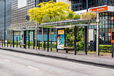 Eindhoven green bus stop