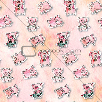 Cartoon  pig