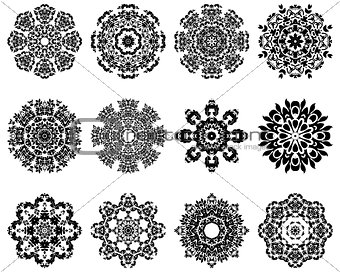 12 Snowflakes