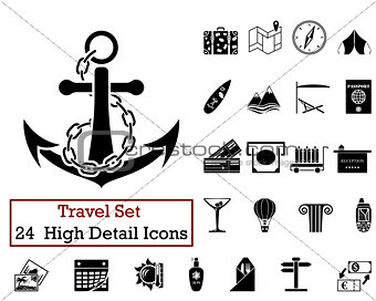 24 Travel Icons