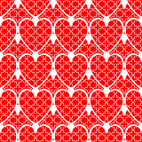 Design seamless red heart background