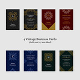Vintage Business Cards