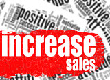 Word cloud increase sales