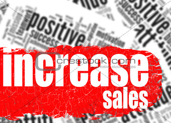 Word cloud increase sales