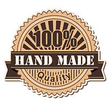 label Hand Made