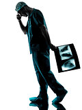 doctor surgeon radiologist silhouette