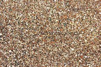 Beach pebbles texture
