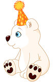 Polar Bear Celebrating  