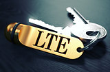 Keys with Word LTE on Golden Label.