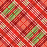 Diagonal seamless pattern mainly in red hues