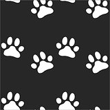 Paw zoo pattern for animal and textile