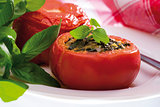 tomatoes stuffed with spinach
