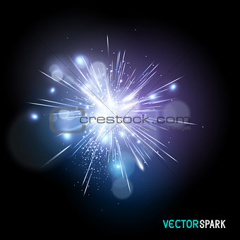 Vector Spark Effect