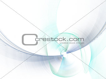 abstract fractal pattern on white background