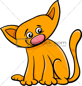 cat or kitten cartoon character