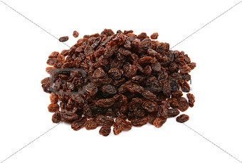Pile of raisins