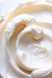 Light cream swirl