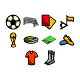 Soccer icon set