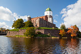 St Olov castle, medieval Swedish castle in Vyborg, Russia