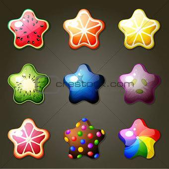 Fruit Star Candies