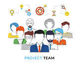 Project team avatars