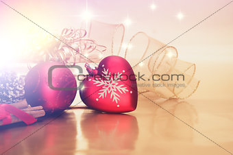 Decorative Christmas decorations background