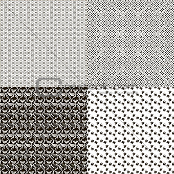 Set of patterned textures