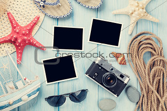Travel and vacation photo frames and items