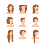 Different hair style for woman