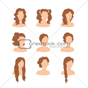 Different hair style for woman