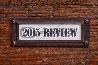 2015 review- file cabinet label