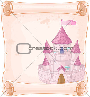 Fairy tale theme parchment