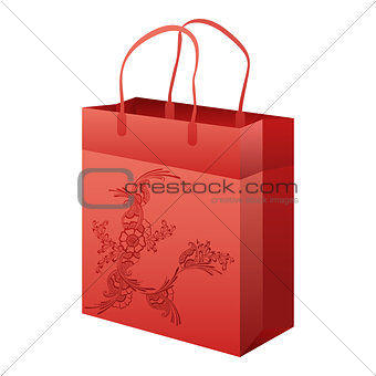 empty paper shopping bag