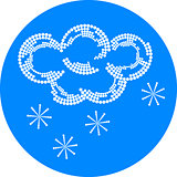 snow weather icon