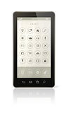 Smart phone with icons interface
