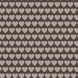 Seamless vector pattern of striped hearts
