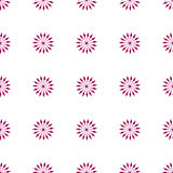 Flower seamless pattern pink color