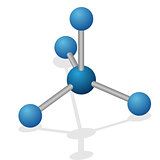 Molecule of carbon