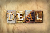 Deal Concept Letterpress Theme