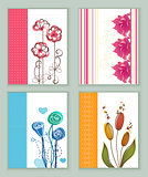 Flowers cards